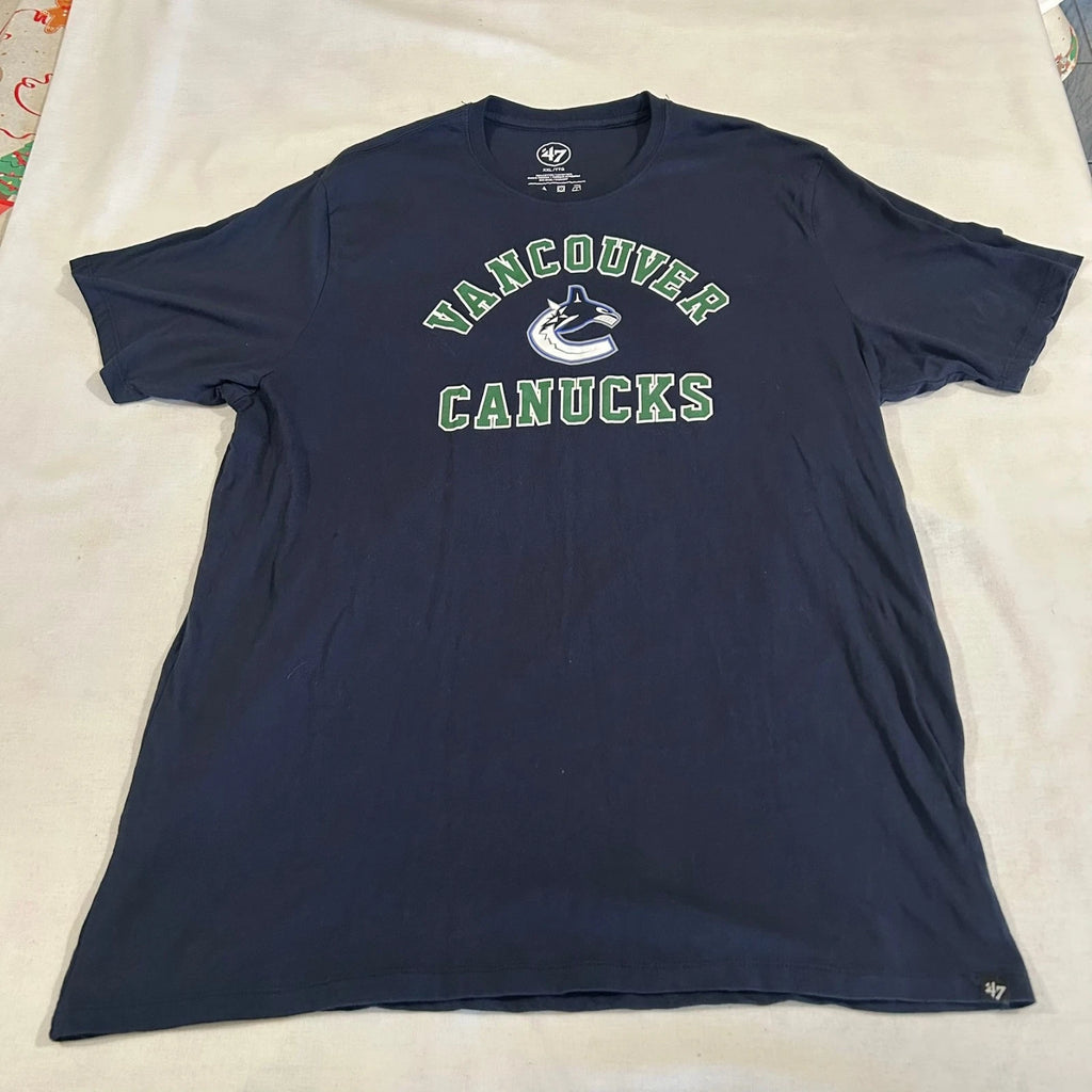 Vancouver Canucks NHL Ice Hockey T Shirt  Size XXL