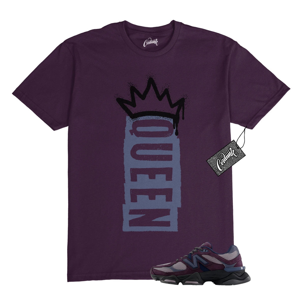 9060 Plum Brown Ice Wine Dark Arctic Grey T Shirt to Match Q1