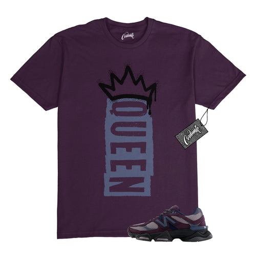 9060 Plum Brown Ice Wine Dark Arctic Grey T Shirt to Match Q1