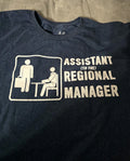 The Office: Assistant to The Regional Manager Tshirt Size 2x Blue Short Sleeve