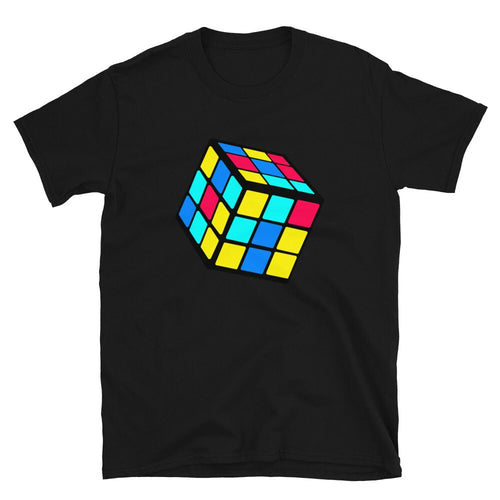 90s 80 Trendy Nostalgia Cube Classic Graphic T-Shirt