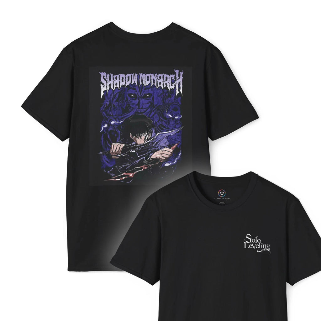 Anime-Inspired Tee, Trendy Graphic T-Shirt, Solo Leveling, Unisex Casual
