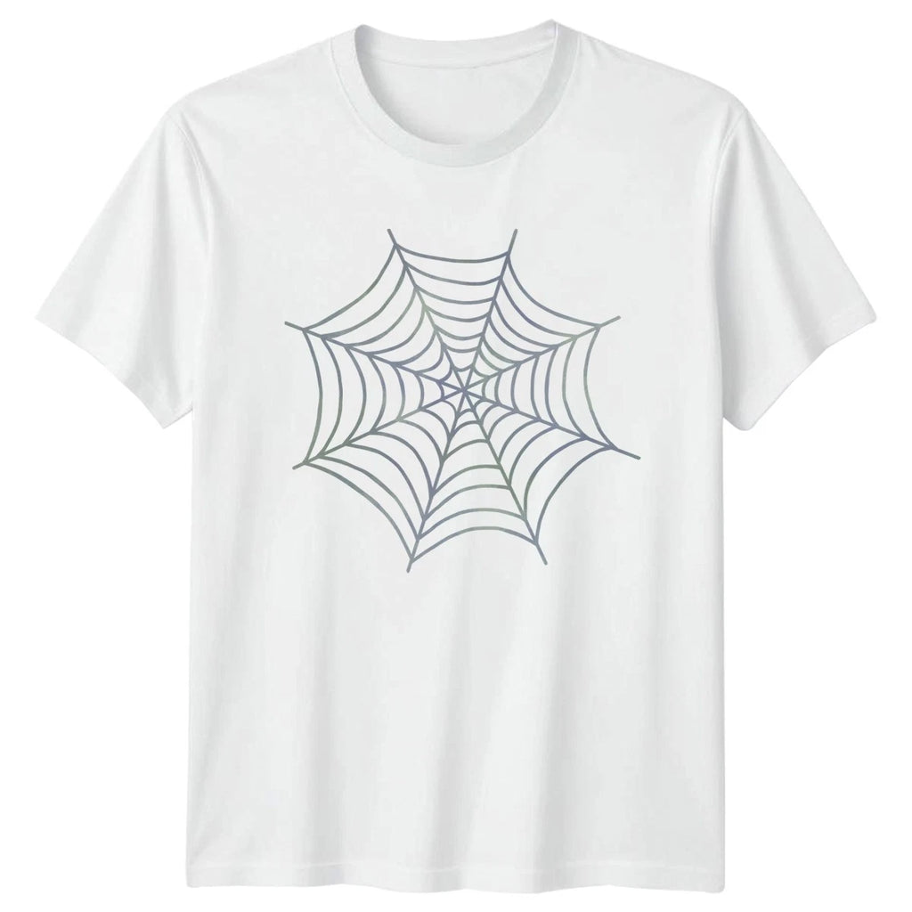 Spider Web T-Shirt Halloween Gift For Him And Her