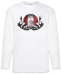 Peru Football Magic Ball Men Long Sleeve T-Shirt peruvian Soccer Flag World