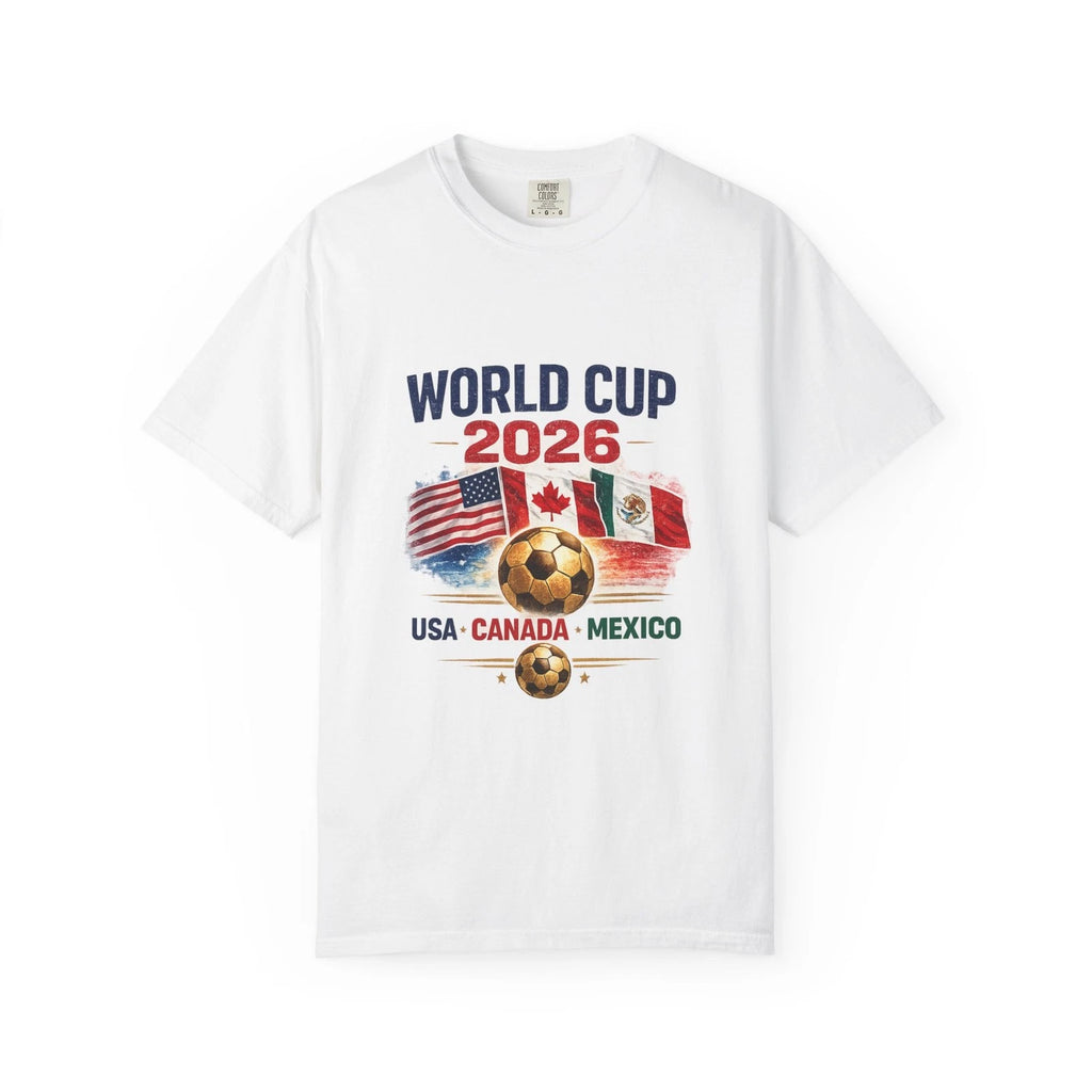Copy of World Cup 2026 USA Canada Mexico Soccer Fan T-shirt