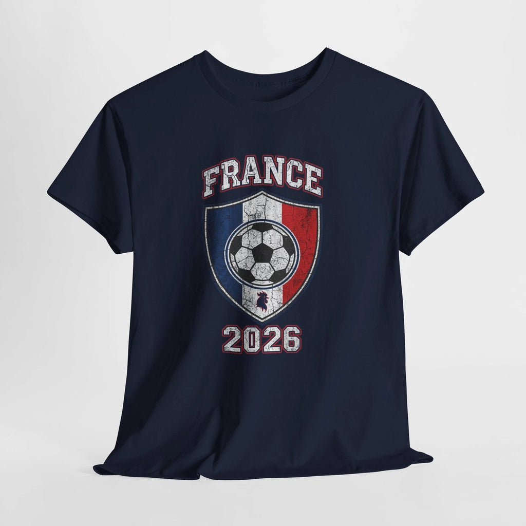 France Soccer Crest T-Shirt 2026, French Football Jersey Style