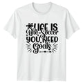 Life Is Like Soccer You Mens T-Shirt Fathers Day Soccer Fathers Day Gift For Him