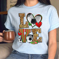 Love soccer Unisex t-shirt soccer player tee soccer coach gift