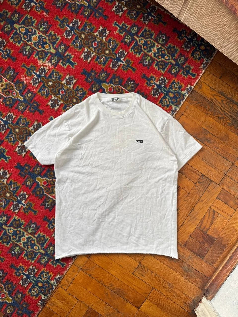 Kith Brand Blank White T Shirt Minimalist S