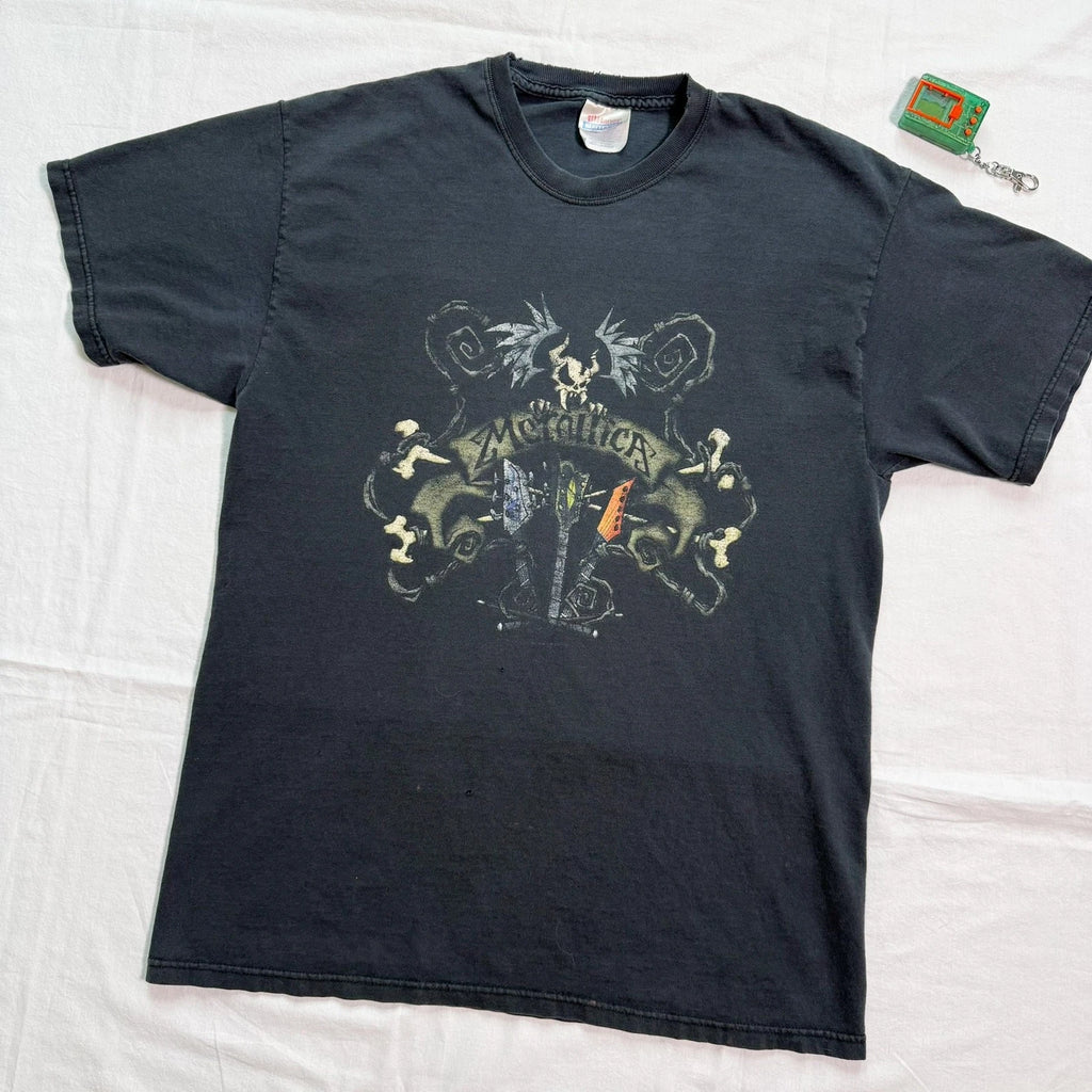 Metallica Vintage Y2K Faded T-Shirt - L