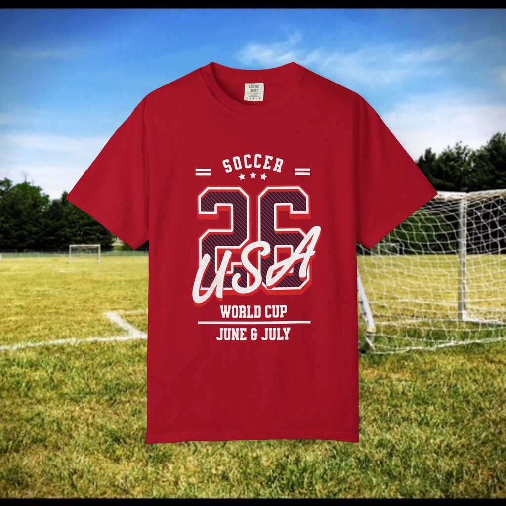 26 USA Soccer Summer T-Shirt | Host Cities Series, Fan Souvenir | World Cup 2026
