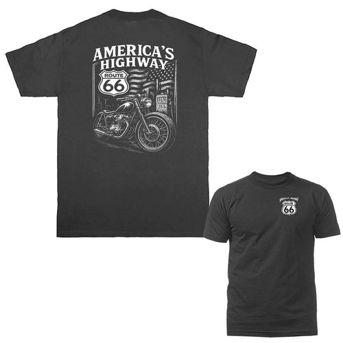 America's Highway Route 66  Graphic T-shirt