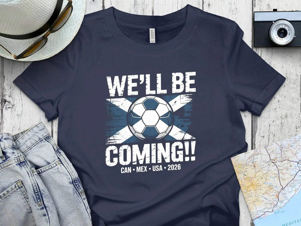 Scotland Football 2026 Celebration T-Shirt Fan Apparel