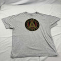 Fanatics Unisex Atlanta United FC T Shirt Gray Short Sleeve Graphic XXL