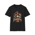 Iraq Soccer Knight Crest T-Shirt This Is Not My First Match Football Tee