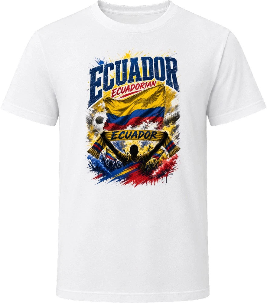 Ecuador Ecuadorian Soccer Football National Supporters T Shirt