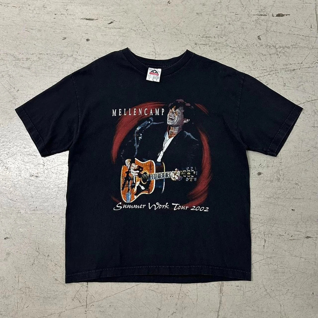 Y2K John Mellencamp 2002 Tour T-Shirt
