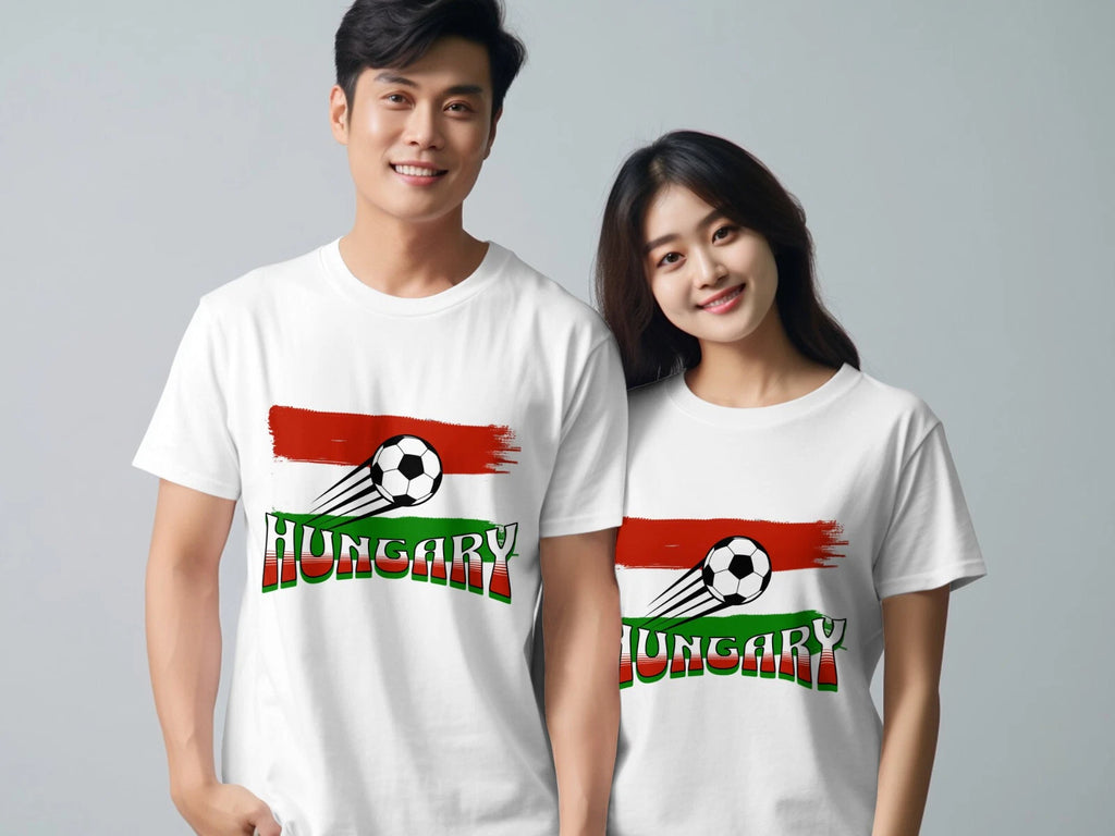 Hungary Football T-Shirt European Tournament Unisex Soccer TShirt Euros 2024