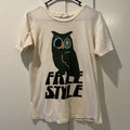 VTG 2K By Gingham Japan Owl Freestyle Free Style Shirt Pop Art Katsuo Design