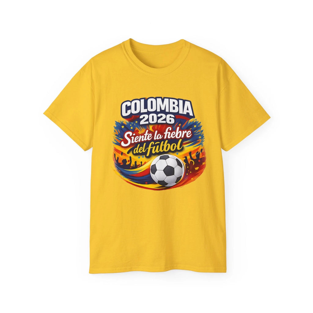 Colombia 2026 Siente la fiebre del futbol T-Shirt Soccer Fans