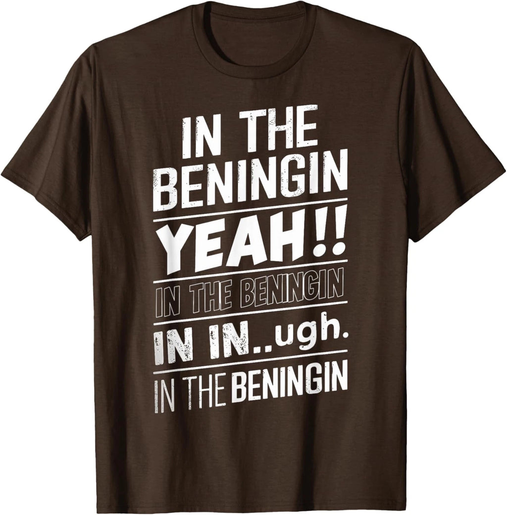 Beginning Beningin Funny Design Funny Beningin Unisex T-Shirt