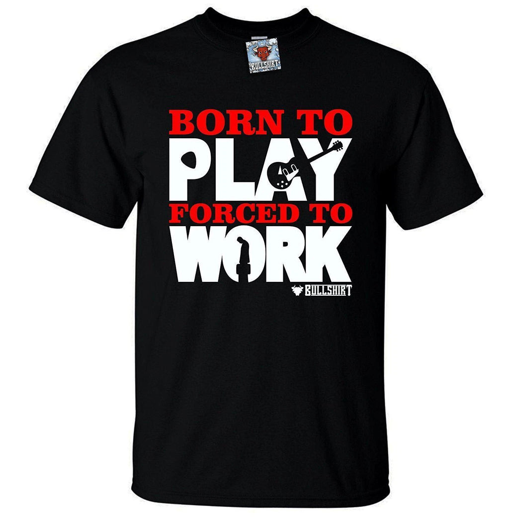 Born To Play Guitar T-Shirt - Funny Fun gift joke music instrument present play