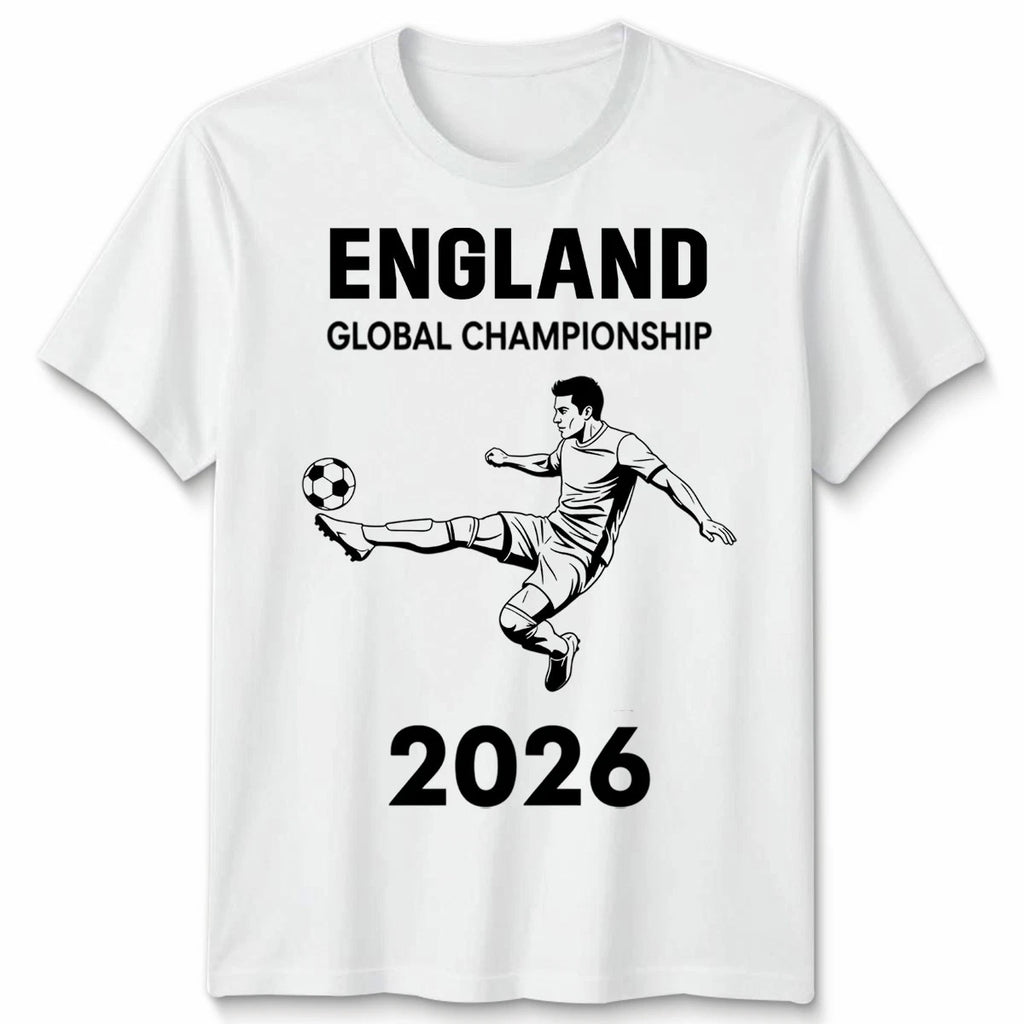 England Unisex Football T Shirt Game Day Soccer Fan Gift Mens Womens Graphic Tee