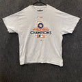 Houston Astros 2017 World Series Champions Mens 2XL T Shirt MLB Grey Sports