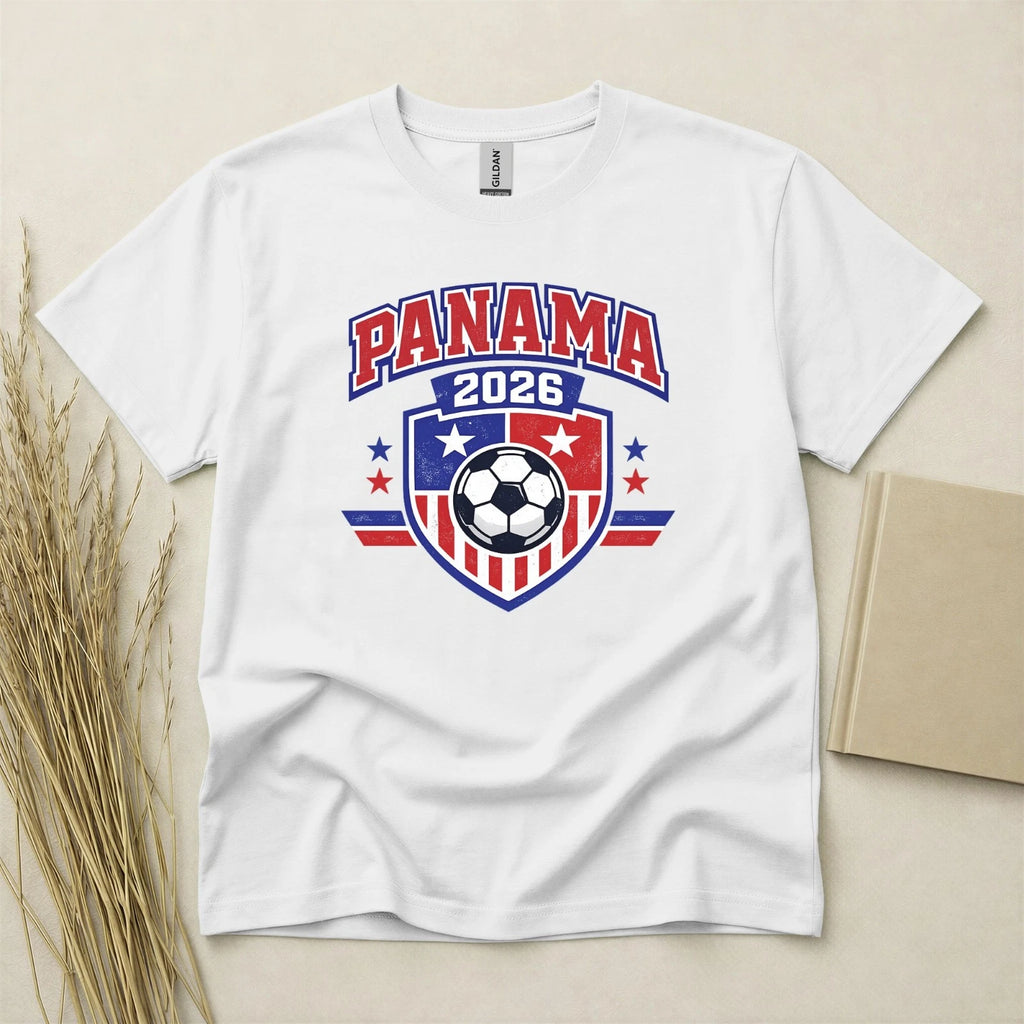 Panama 2026 Football Fan T Shirt Soccer Supporters Gildan Cotton Family Top