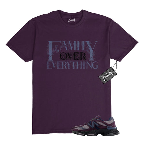 9060 Plum Brown Ice Wine Dark Arctic Grey T Shirt to Match FAM