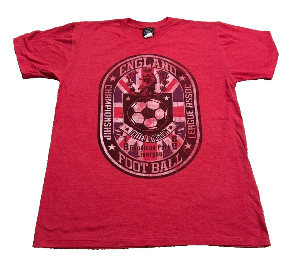 United Kingdom England Football Championship UNITAS by Fifth Sun Mens Sz M Shirt