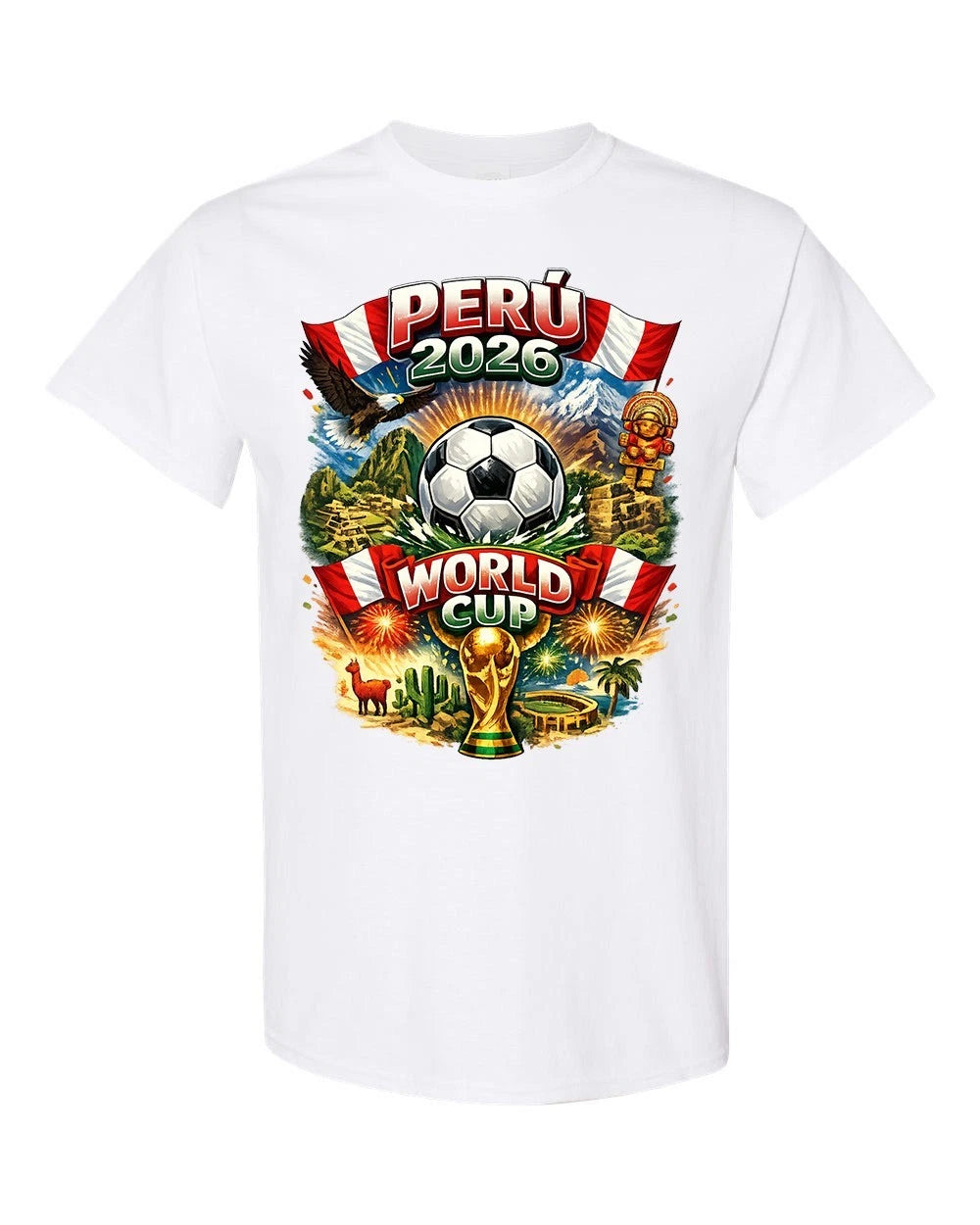 Peru Soccer 2026 World Cup Style Unisex T-Shirt German Fan Shirt Football