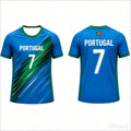 Portugal Football Shirts 2026 WORLD CUP Polyester Breathable Tees