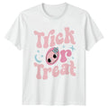 Trick Or Treat Womens T-Shirt Kawaii Halloween Gift For Her