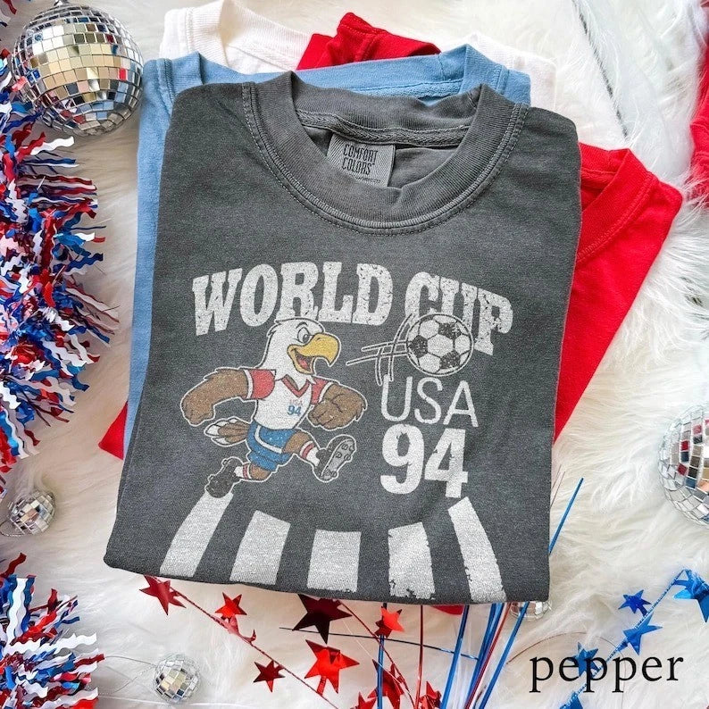 🔥Comfort Colors Eagle Soccer USA Team 2026 Graphic Gift Fans