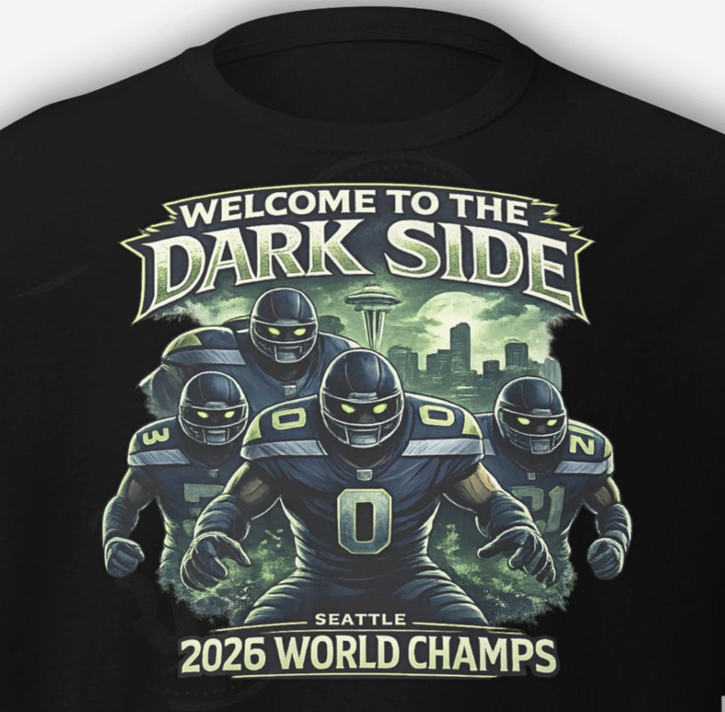 Seahawks World Champs Shirt THE DARK SIDE 2026 Champions Shirt Seattle Football