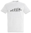 Football Evolution T-Shirt Human Soccer Fun Player Training Sports Coach