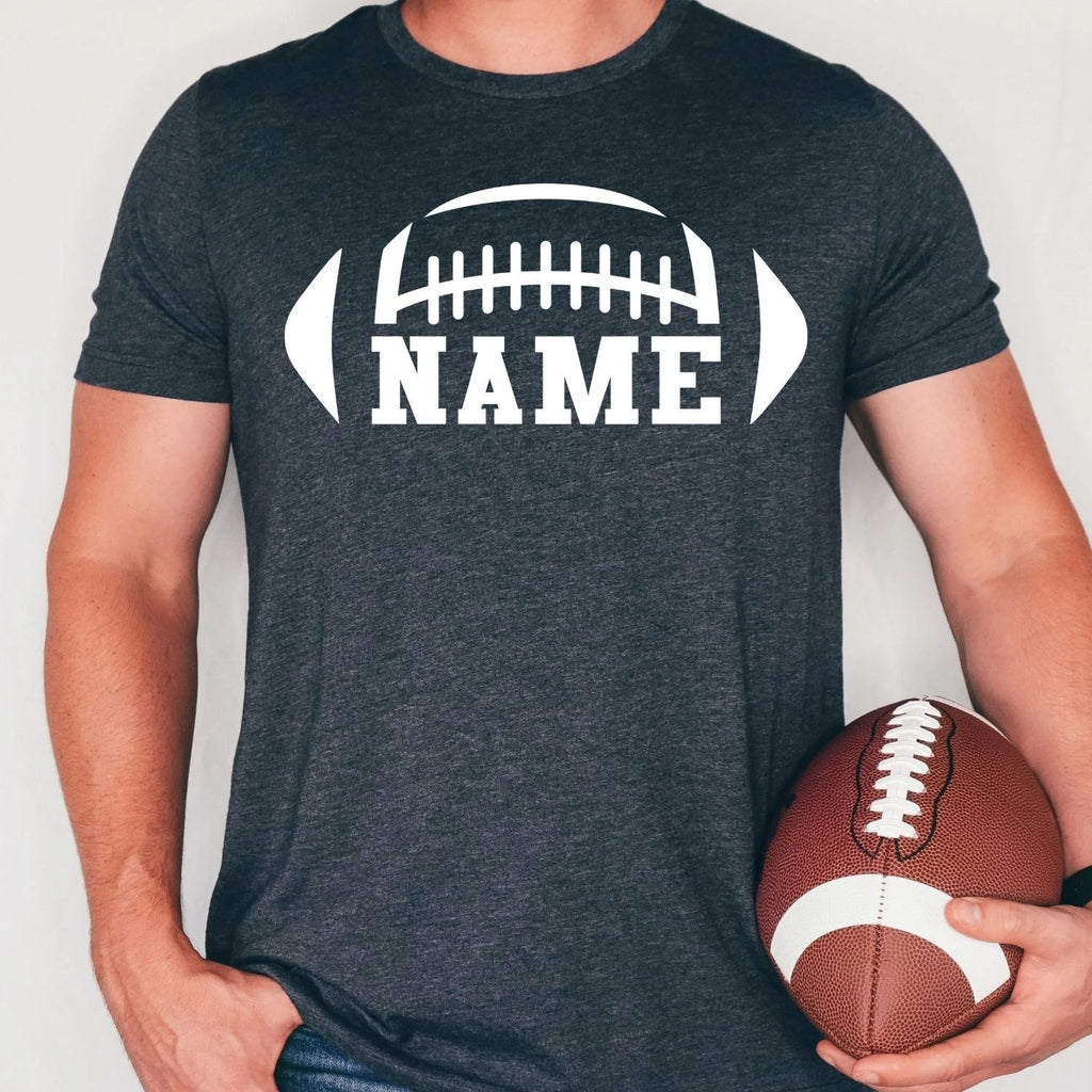 Personalised Rugby Football Shirt Custom Name Sports Tee Birthday Gift Xmas Tops
