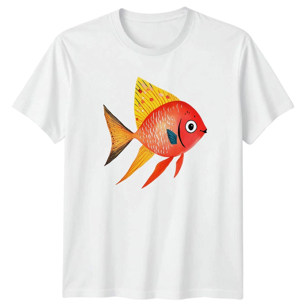 Cute Tropical Fish T-Shirt Aquatic Nature Animal Gift For Him And Her