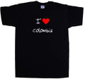 I Love Heart Colombia T-Shirt