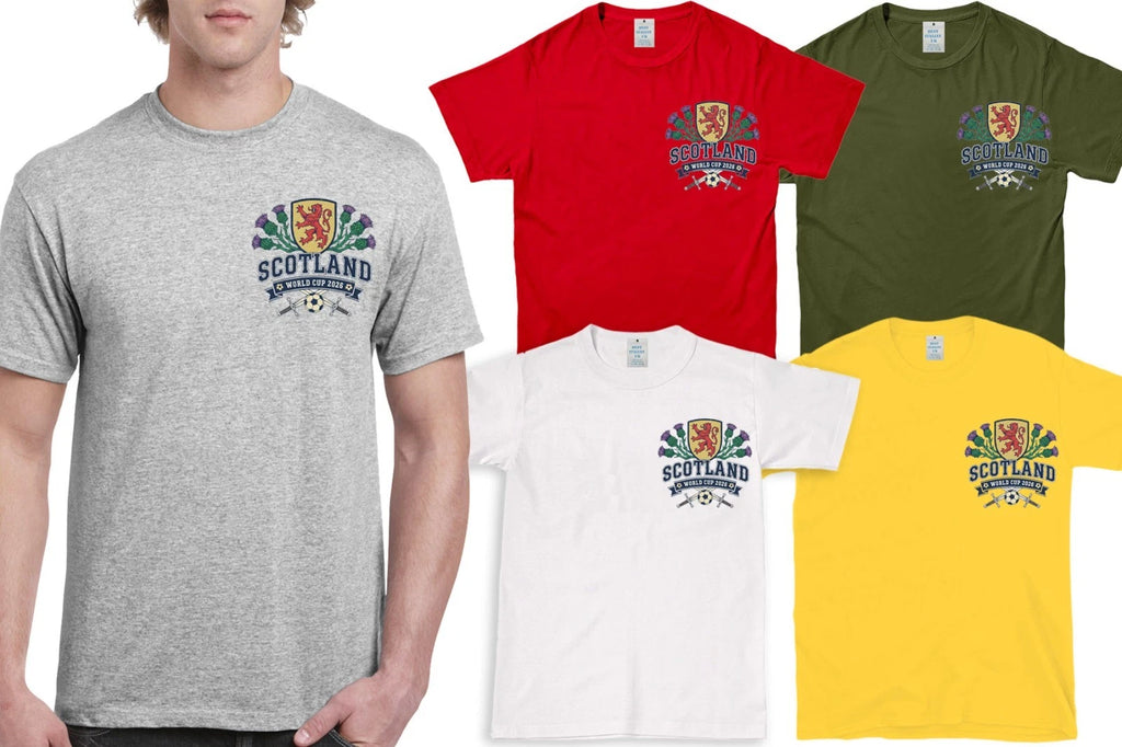 Scotland 2026 World Cup Football T Shirt Football Cup Tournament Unisex Tee Gift