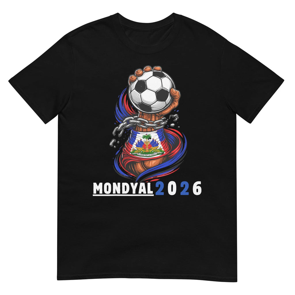 Haiti 2026 World Soccer Fan Haitian Football Pride Ayiti T-Shirt