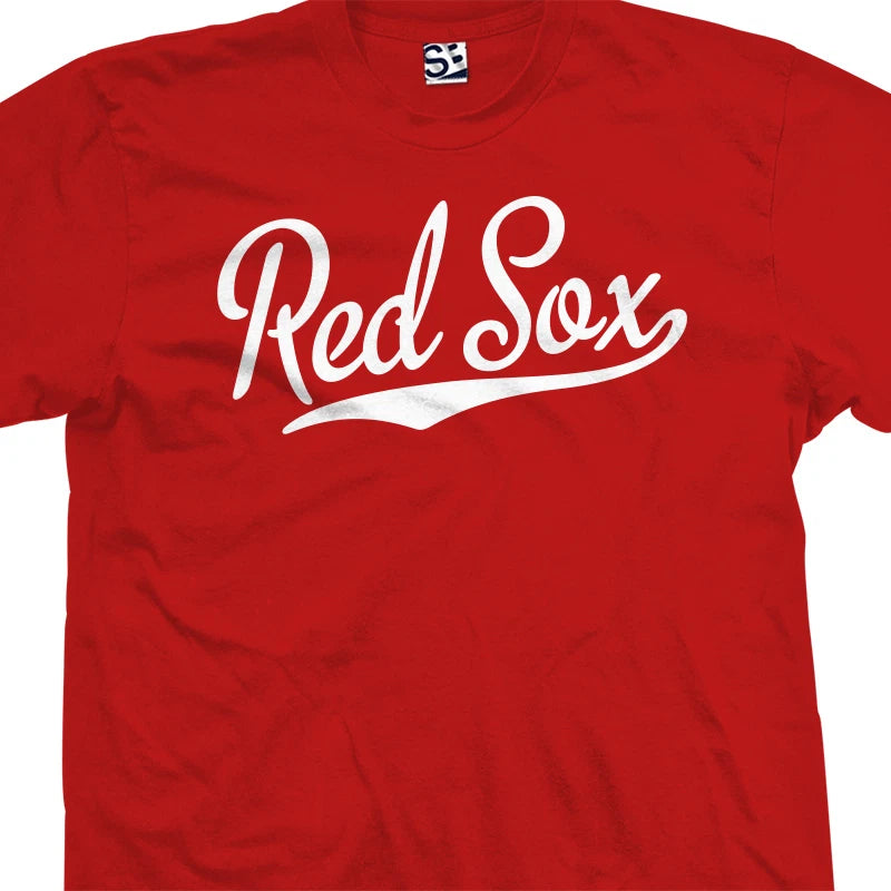 Red Sox Script Tail Shirt | High School Sports Baseball Unisex