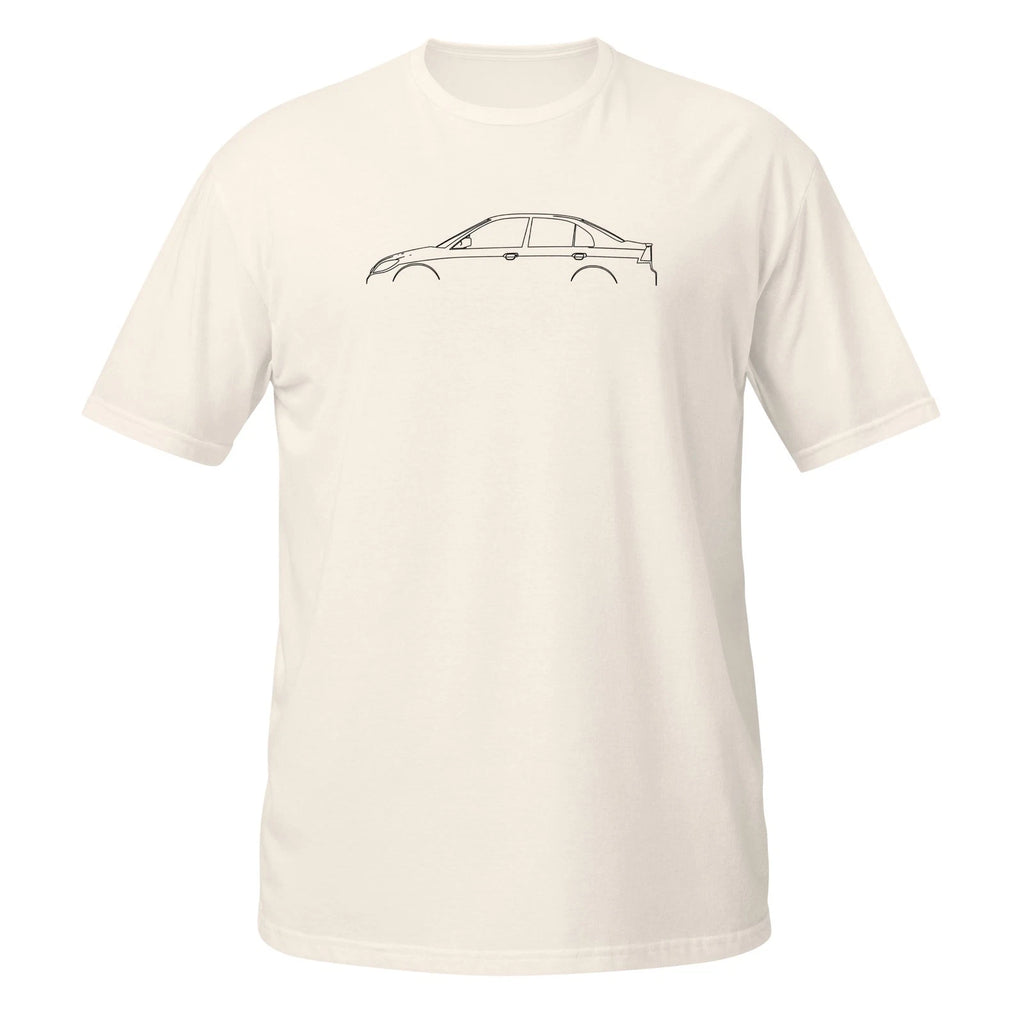 Comfy T-Shirt For Honda Civic ES 2001-2005 Car Lovers Birthday Gift Stylish Tee