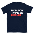 Merlot Wine Drinking Party T-Shirt