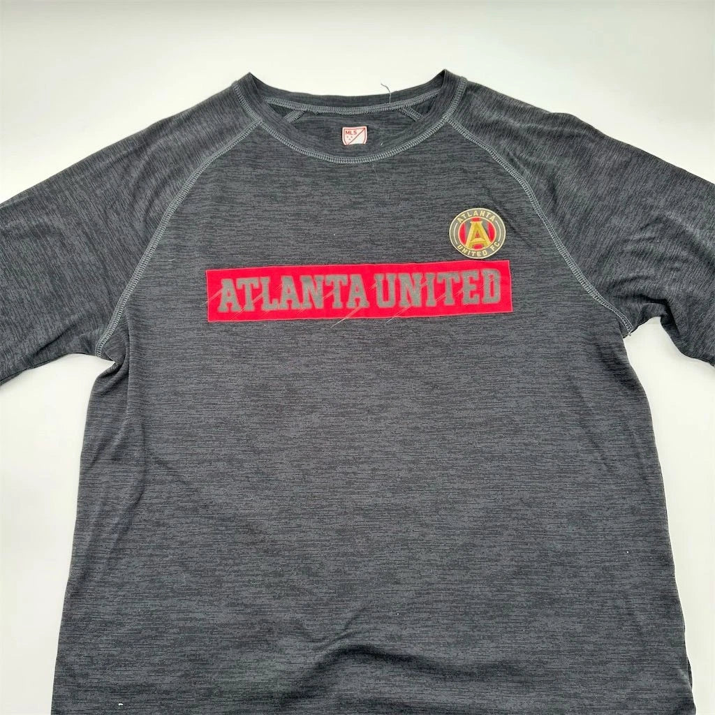 Atlanta United FC Men's Gray Graphic Print T-Shirt Size M
