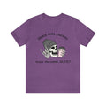 Funny Coffee Shirts - Skeleton - Caffeine - Unisex Jersey Short Sleeve Tee