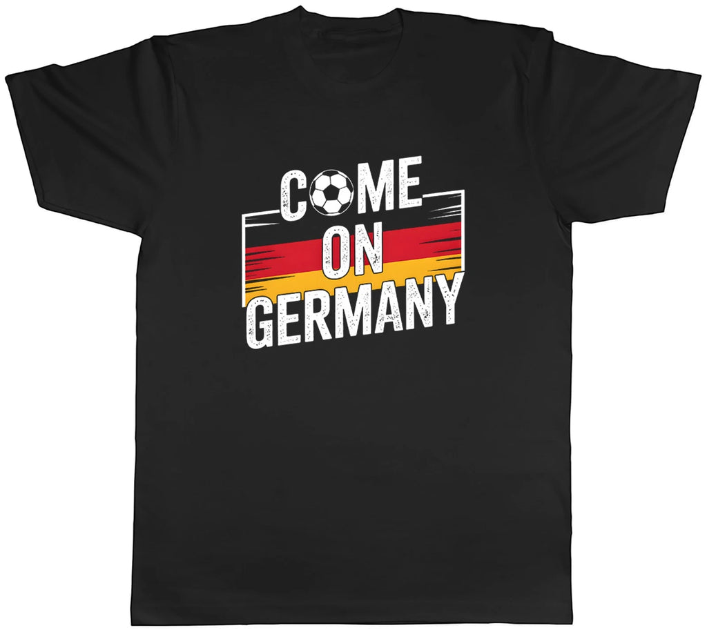 Come on Germany Supporter Football Fan Mens T-Shirt Tee Gift Top