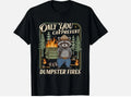 Only You Can Prevent Dumpster Fires Funny Racoon Meme Office T-Shirt