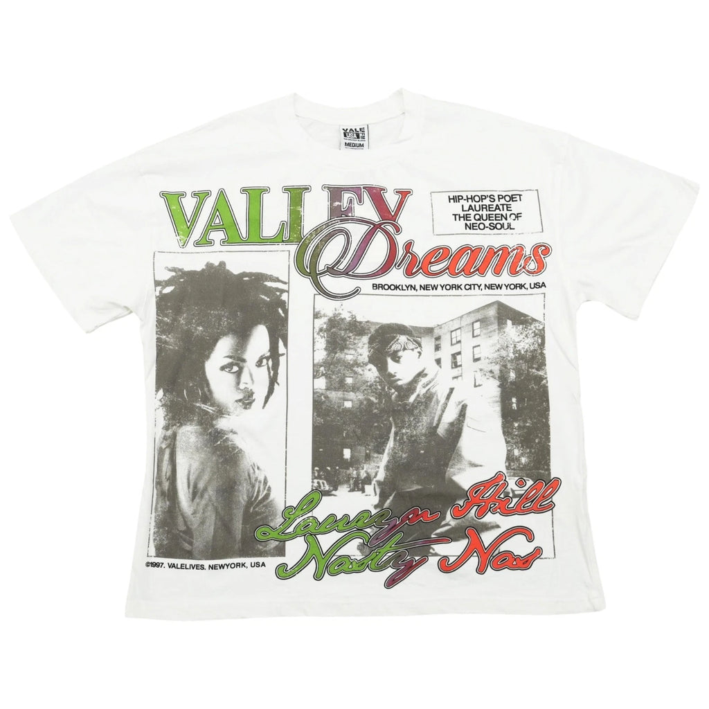 Vale Forever Poetry T-Shirt White